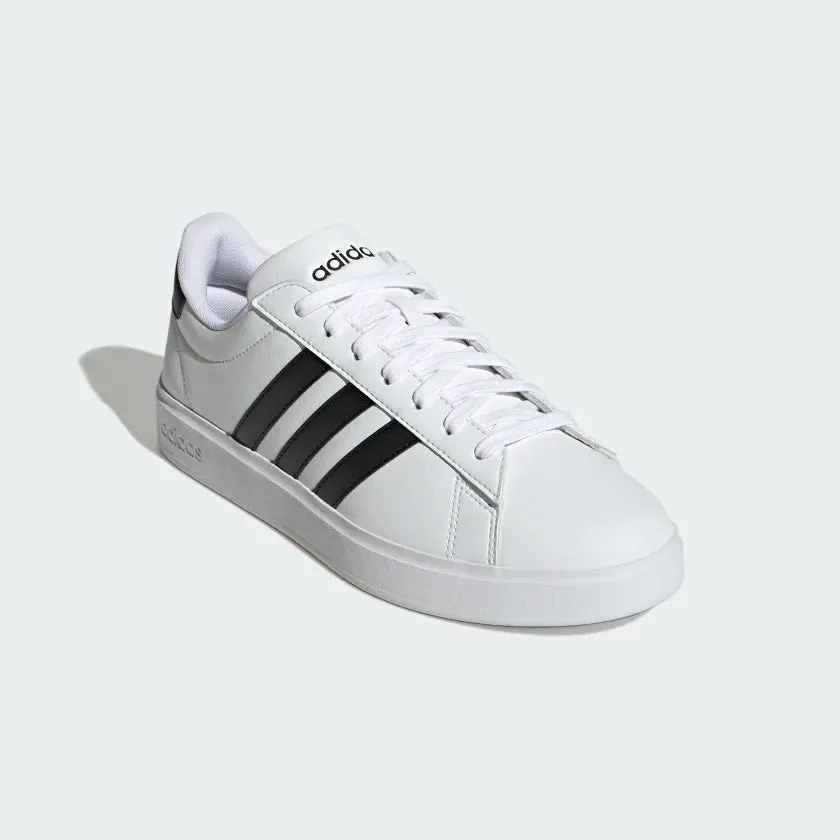 Adidas scarpa sneakers da uomo Grand Court 2.0 GW9195 bianco-nero