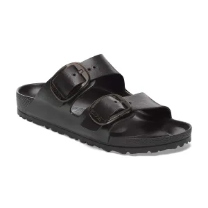 Arizona Big Buckle Eva Sandals in Black
