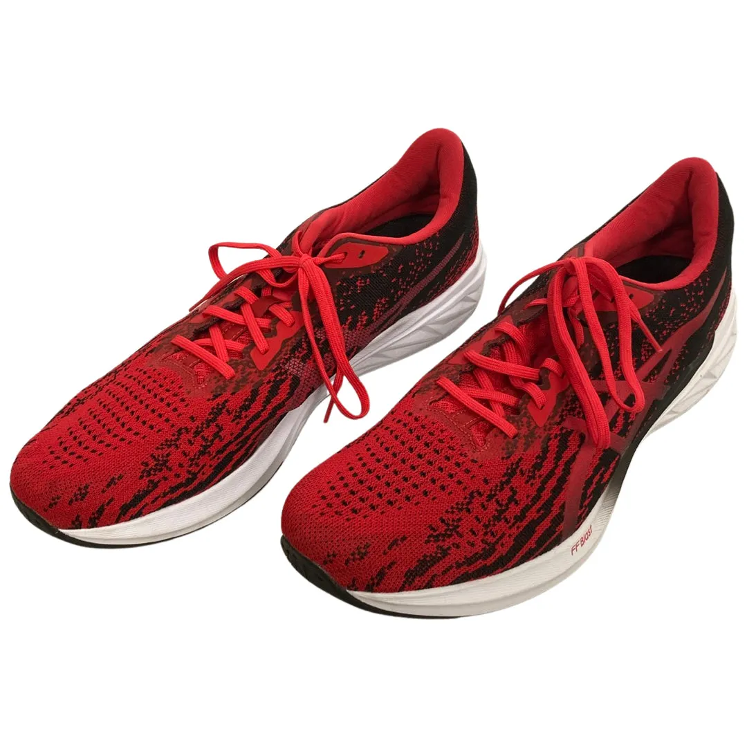 ASICS RED/BLACK DYNA BLAST 2 RUNNING SNEAKERS SIZE 14