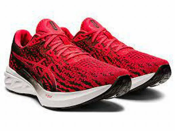 ASICS RED/BLACK DYNA BLAST 2 RUNNING SNEAKERS SIZE 14