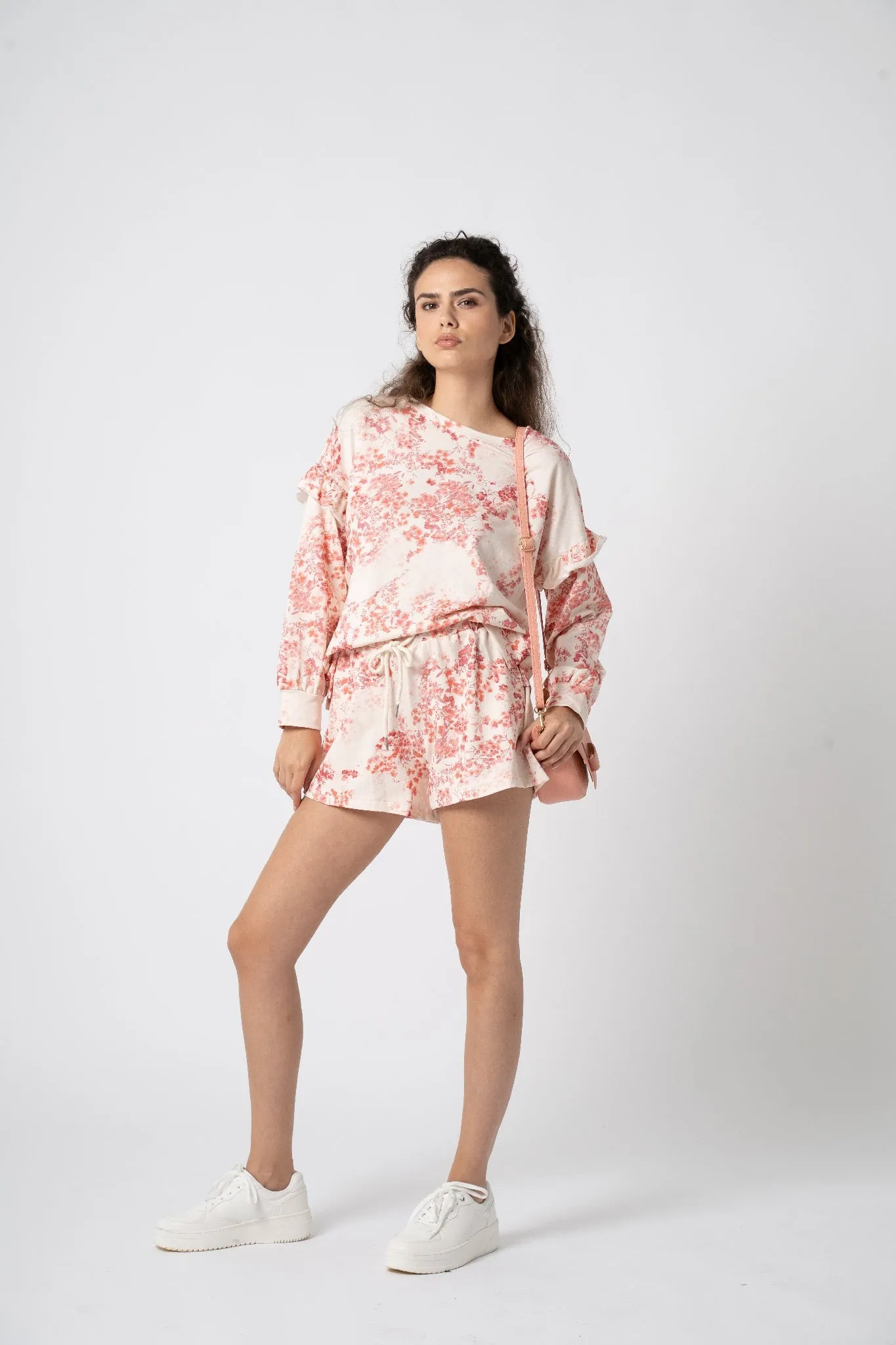 Astrid  Layover Ruffle Top