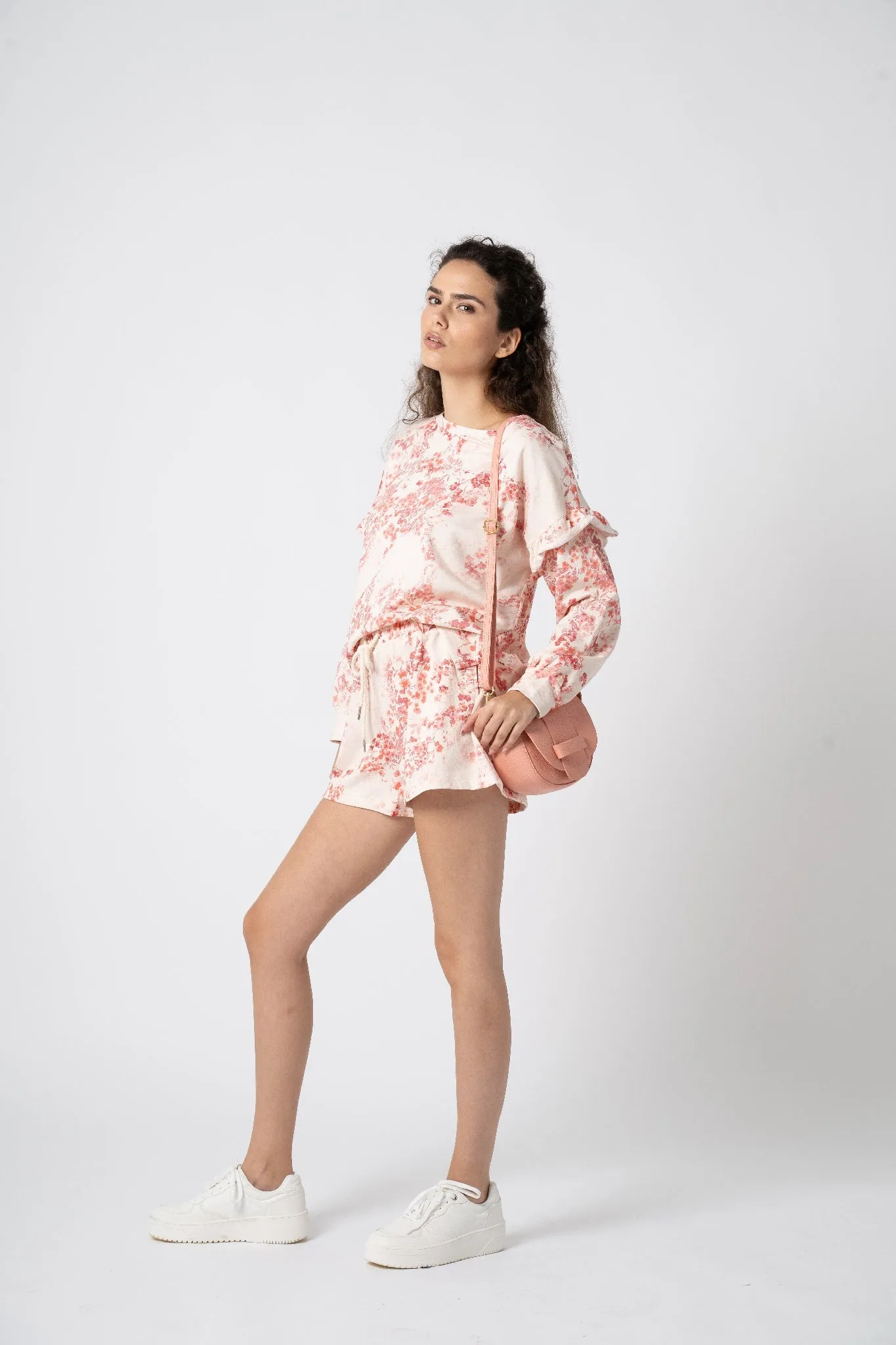 Astrid  Layover Ruffle Top