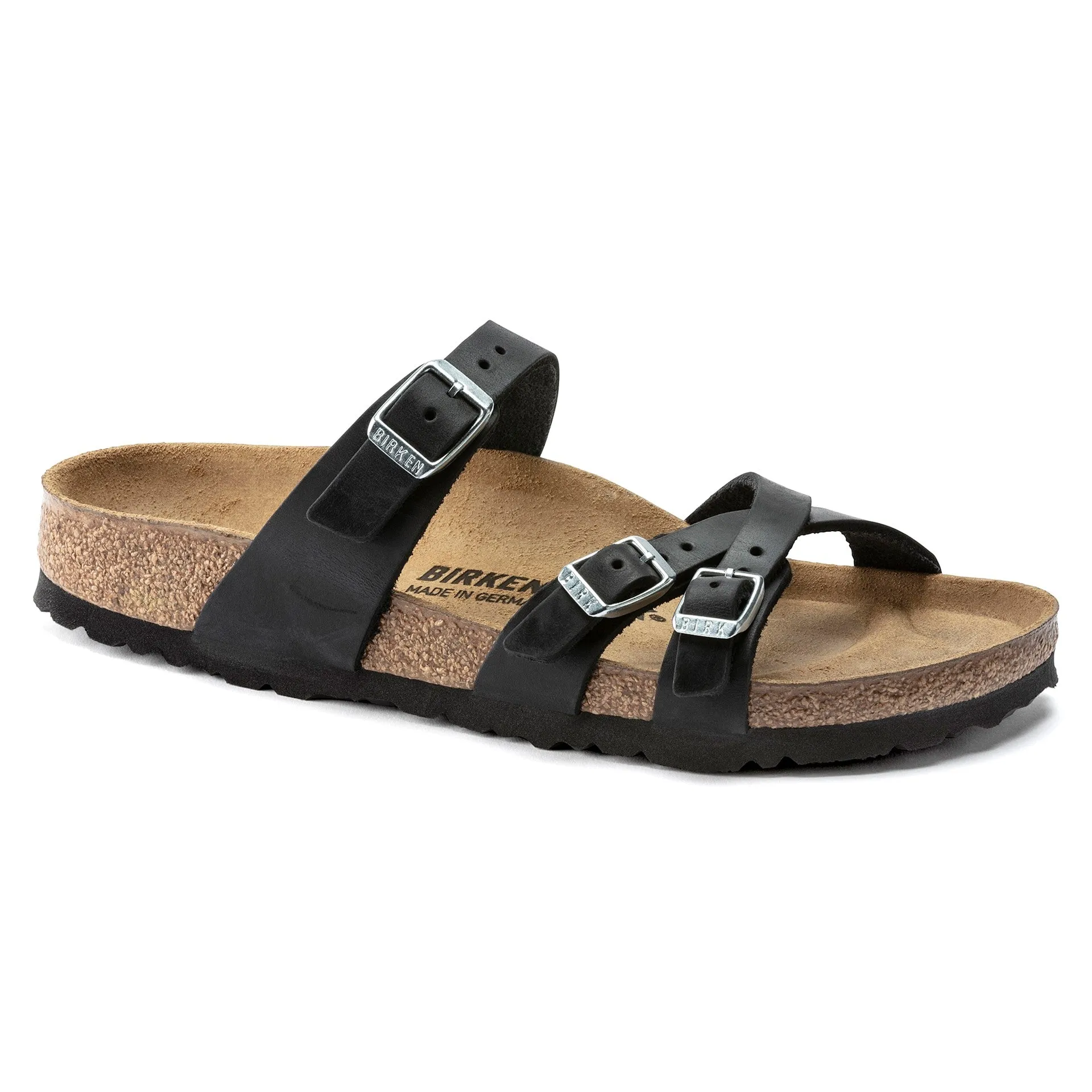 Birkenstock Womens Franca Sandal Black