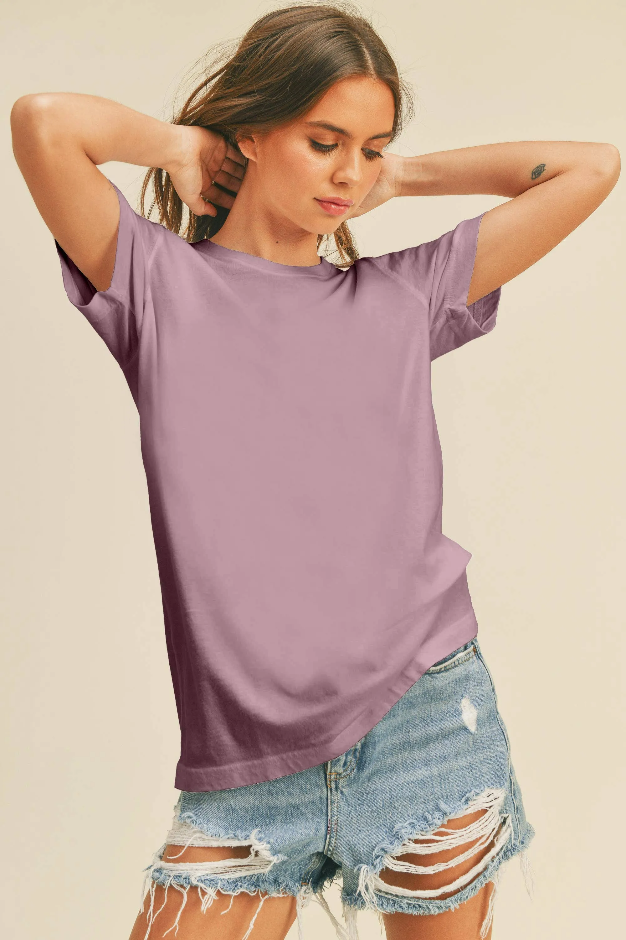 Blank Classic Short Sleeve T-Shirt (2 Colors)(S-XL)