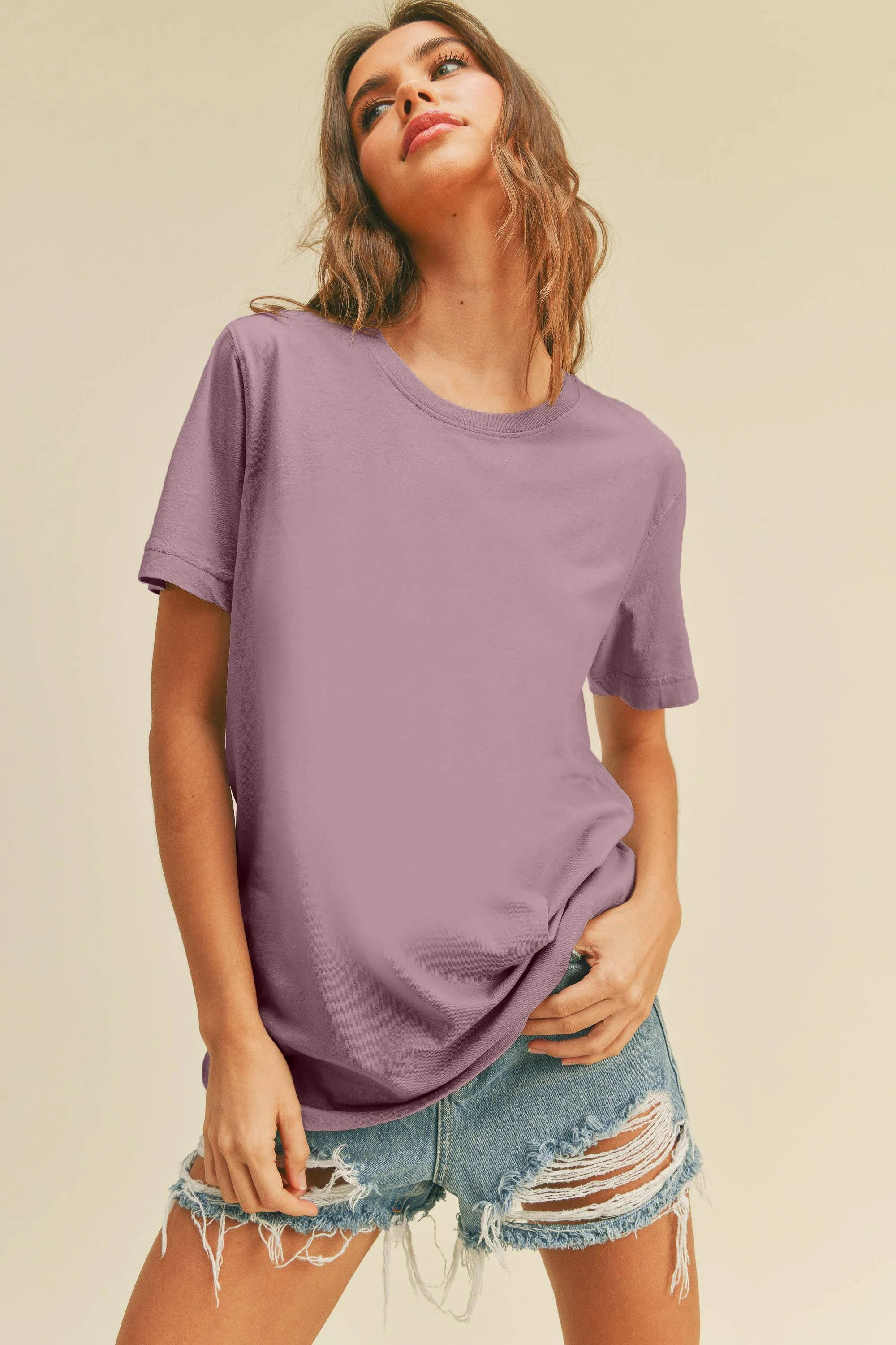 Blank Classic Short Sleeve T-Shirt (2 Colors)(S-XL)