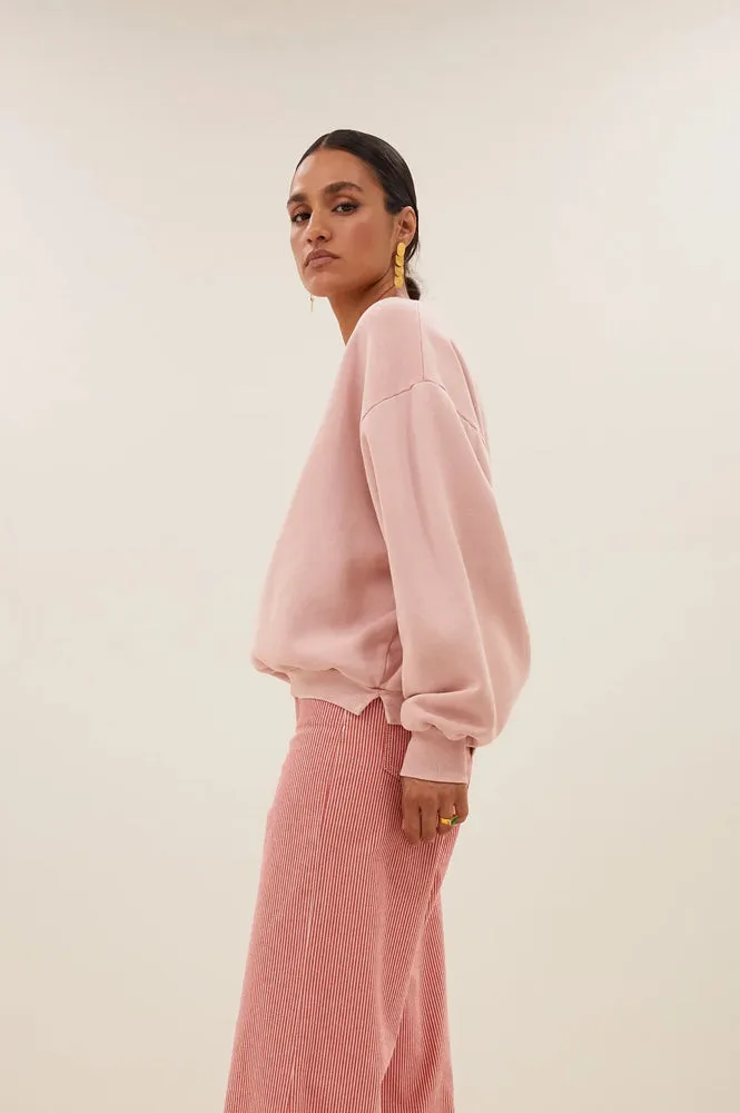 By-Bar Bibi Peach Dust Sweatshirt