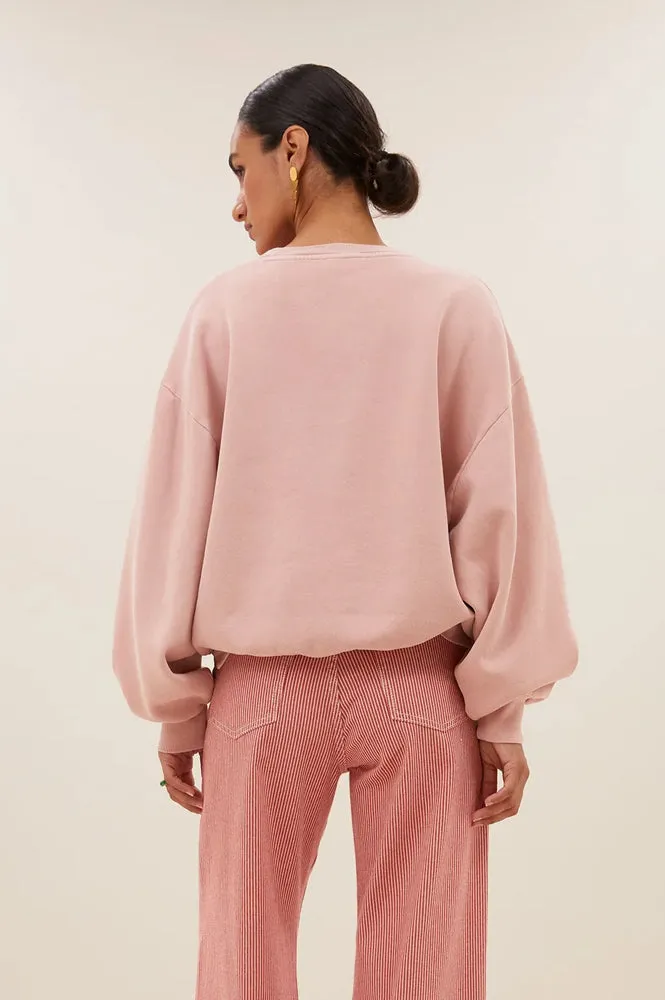 By-Bar Bibi Peach Dust Sweatshirt