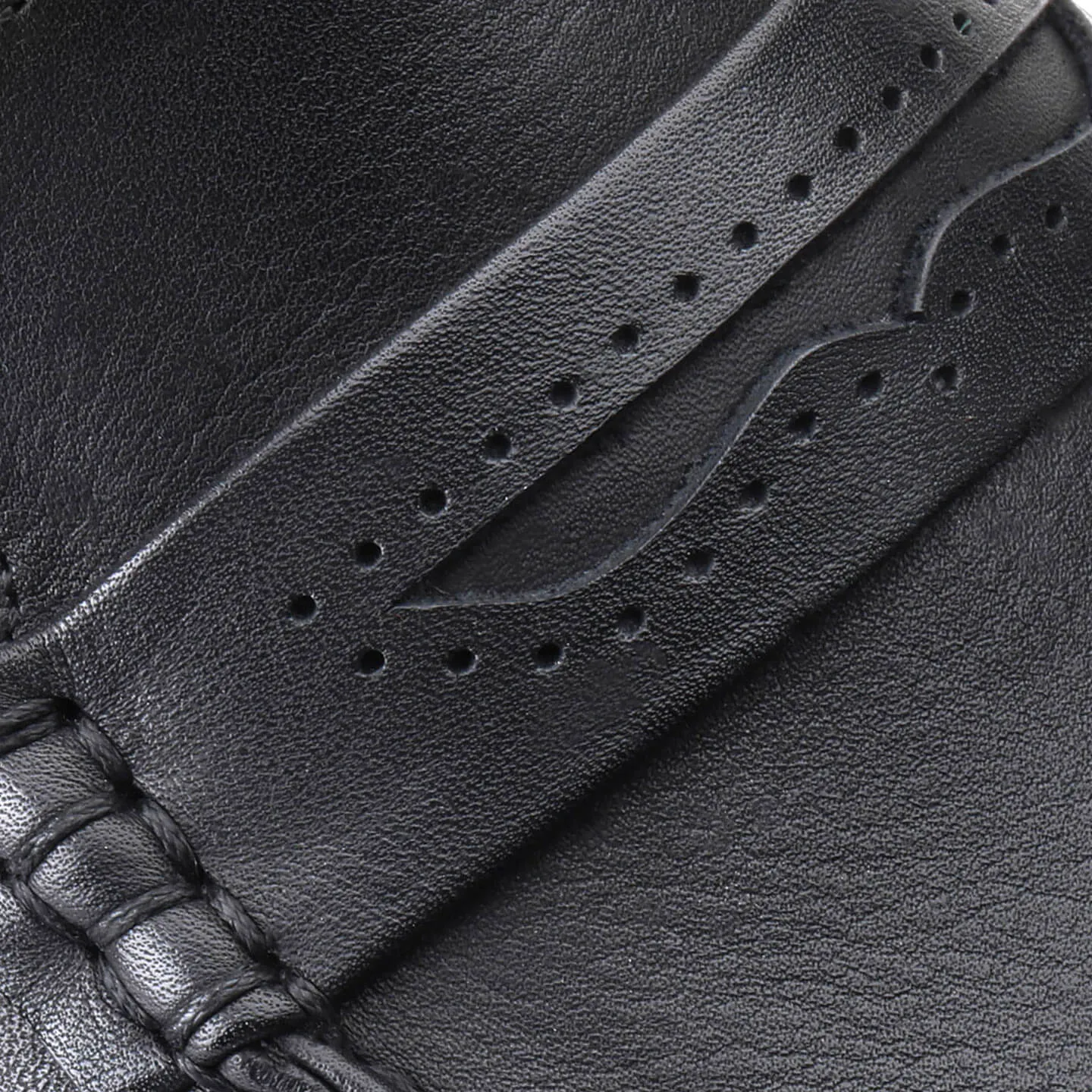 Classic black moccassins