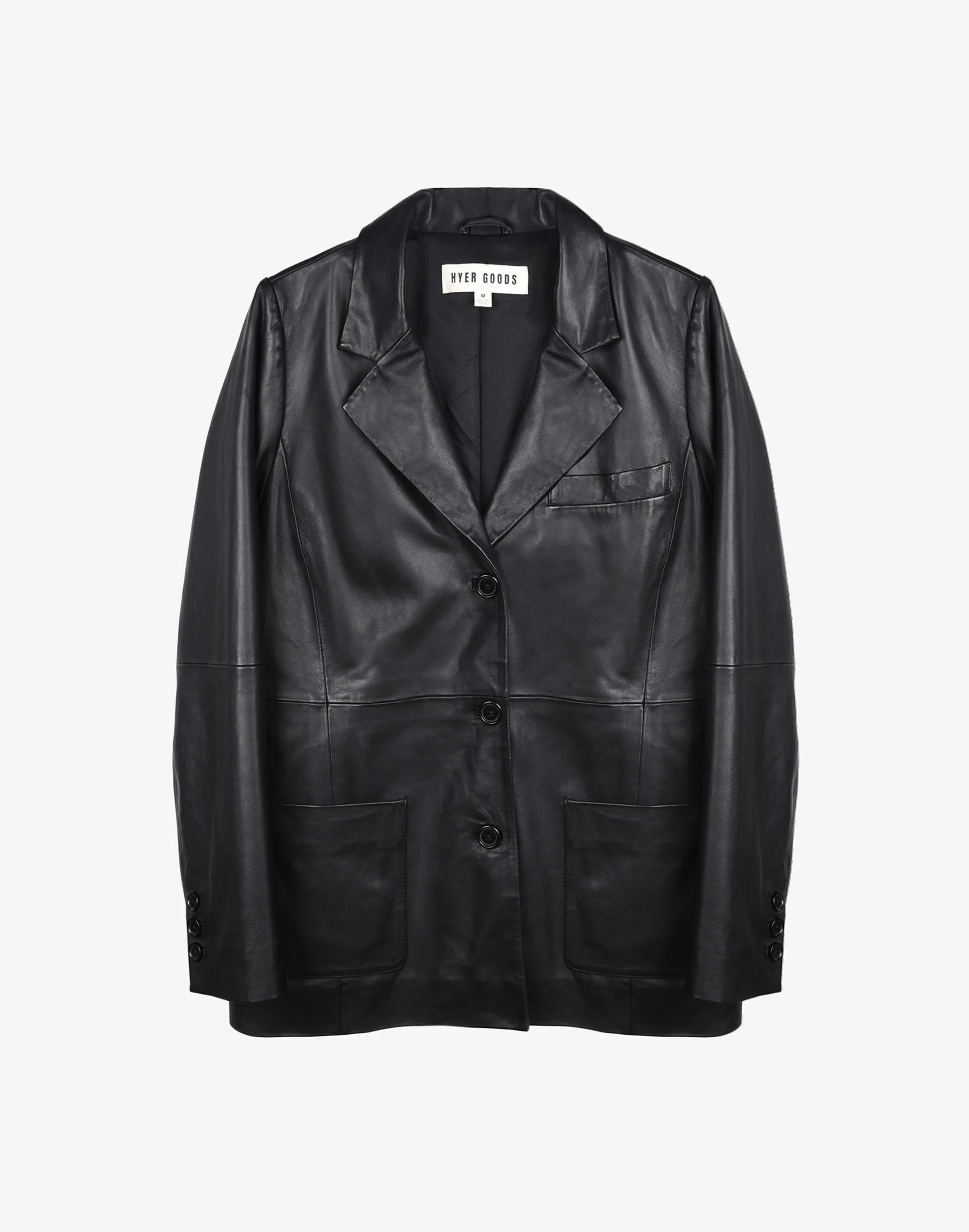 Deadstock Leather Blazer