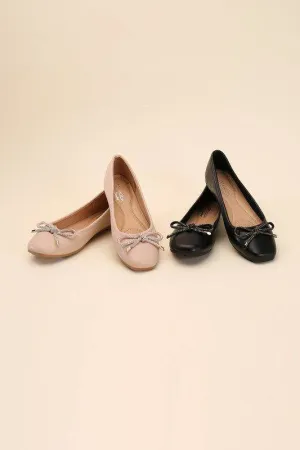 Dorothy-77 Bow Ballet Flats