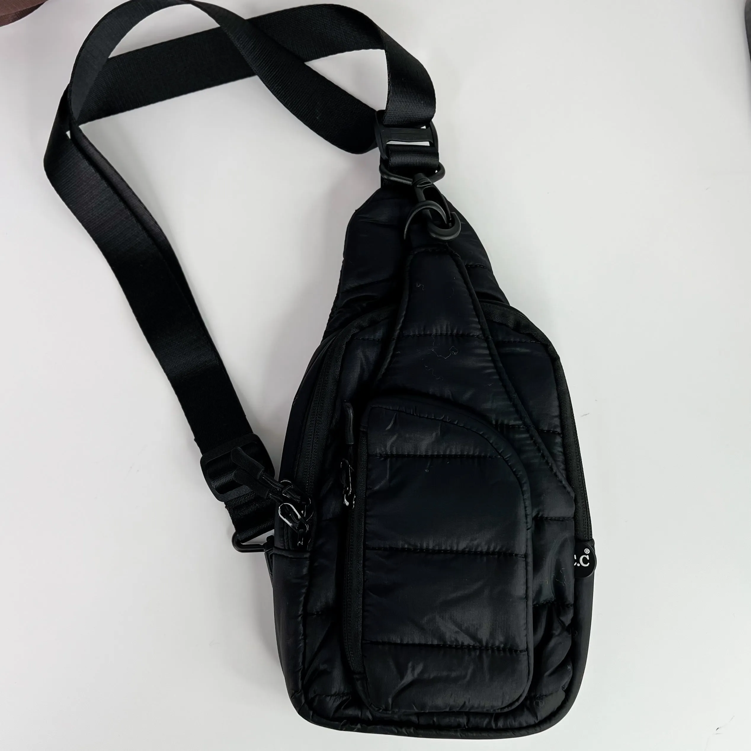 Easy to Love Puffer Sling Bag - 4 colors!