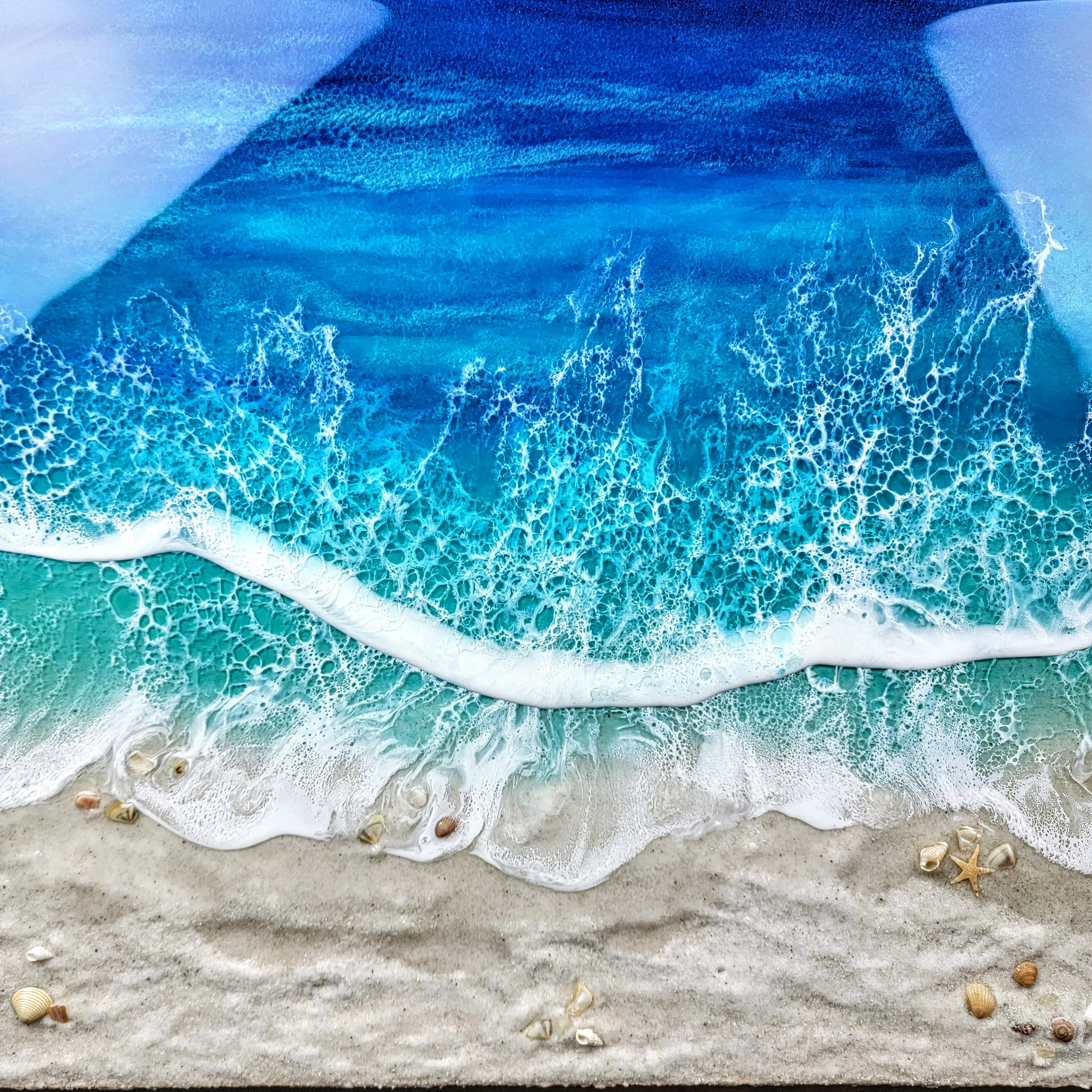Gulf Beach Vibes Wall Art