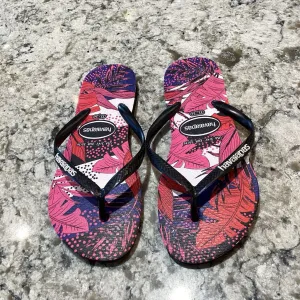 Havaianas DWW Sandals 3Y Black/Pink/Blue/White