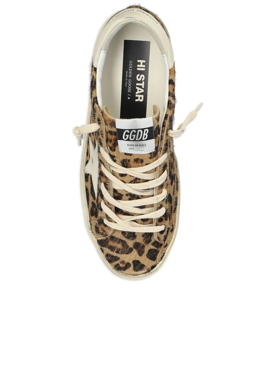 Hi Star Leather Sneakers