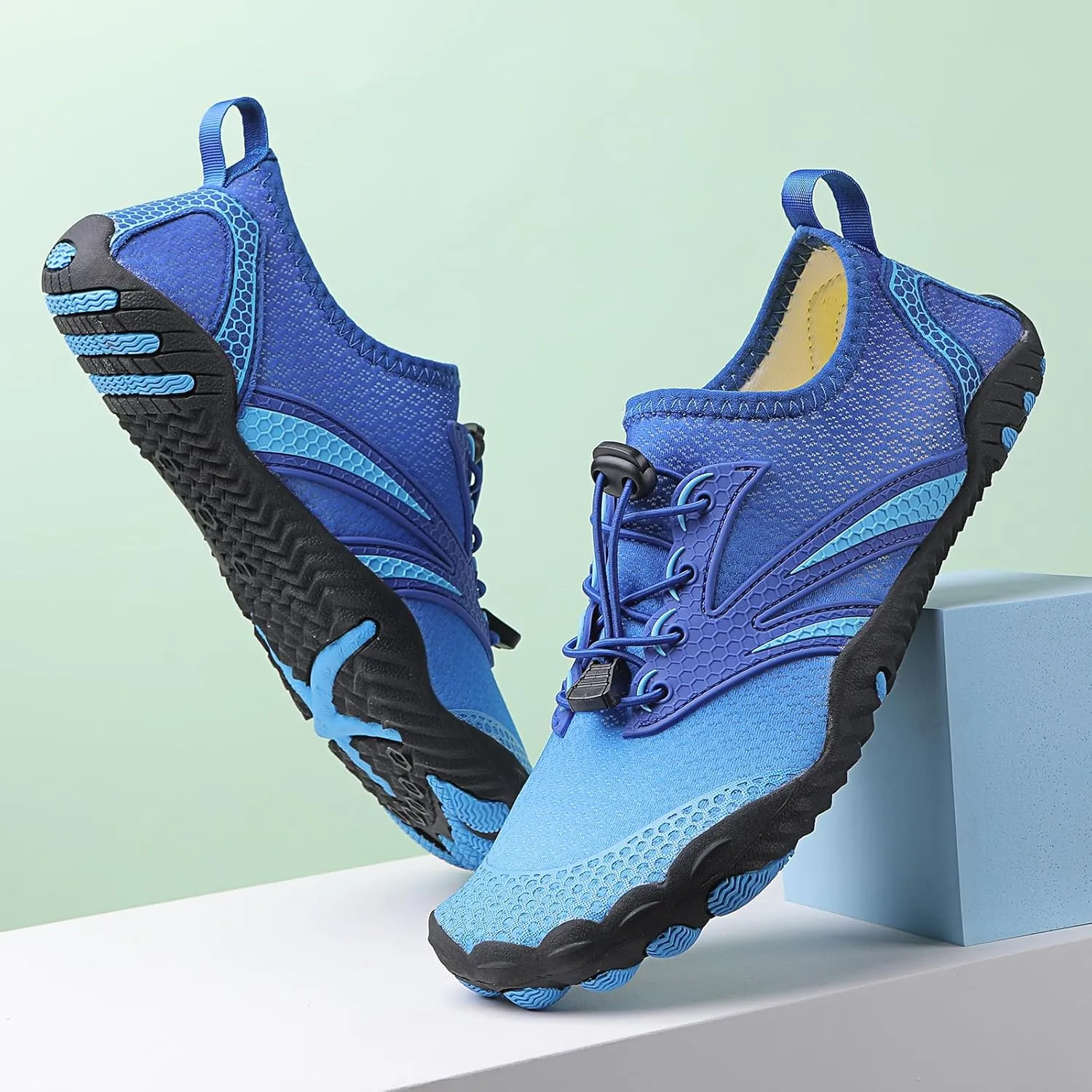 Hike Barefoot Shoes for Women Men, Water Shoes with Wide Toe Box, Non-Slip & Quick Dry Breathable Beach Pool Aqua Swim Surf Walking Shoes