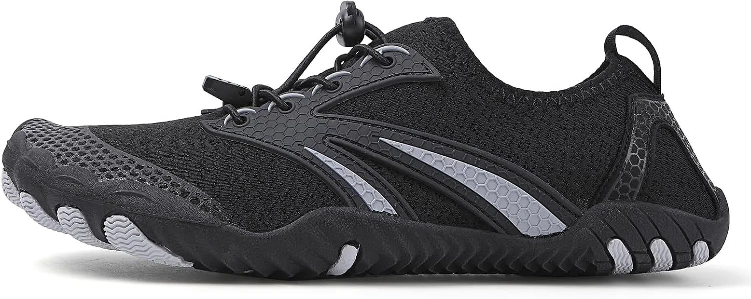 Hike Barefoot Shoes for Women Men, Water Shoes with Wide Toe Box, Non-Slip & Quick Dry Breathable Beach Pool Aqua Swim Surf Walking Shoes