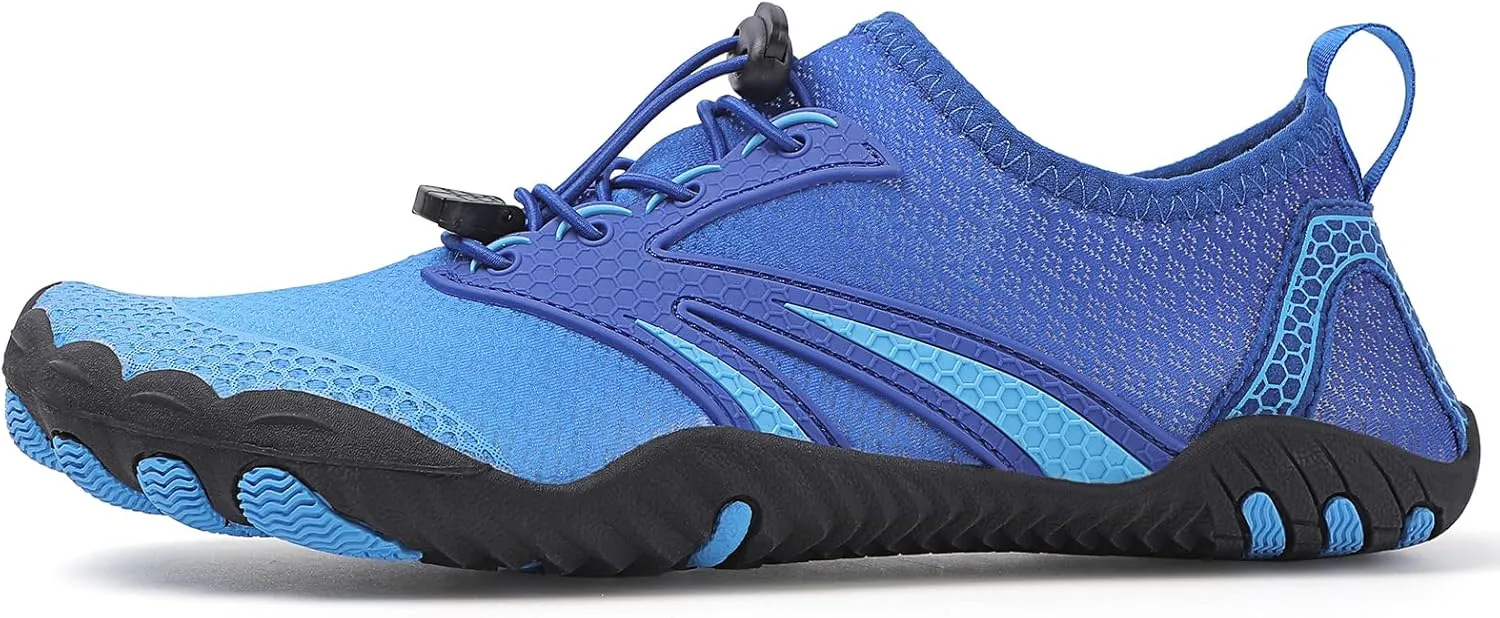Hike Barefoot Shoes for Women Men, Water Shoes with Wide Toe Box, Non-Slip & Quick Dry Breathable Beach Pool Aqua Swim Surf Walking Shoes
