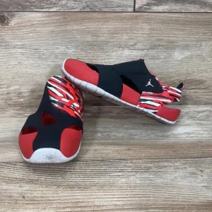 Jordan Flare 'Black University Red' Sandals sz 1Y