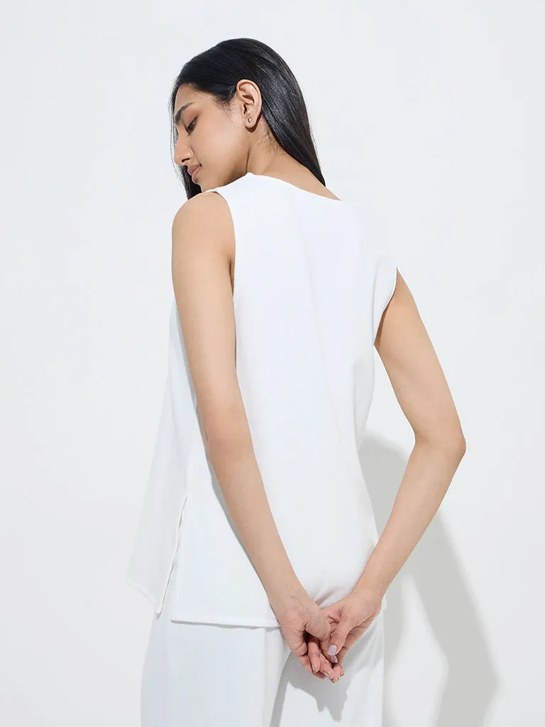 LOV White Solid Top
