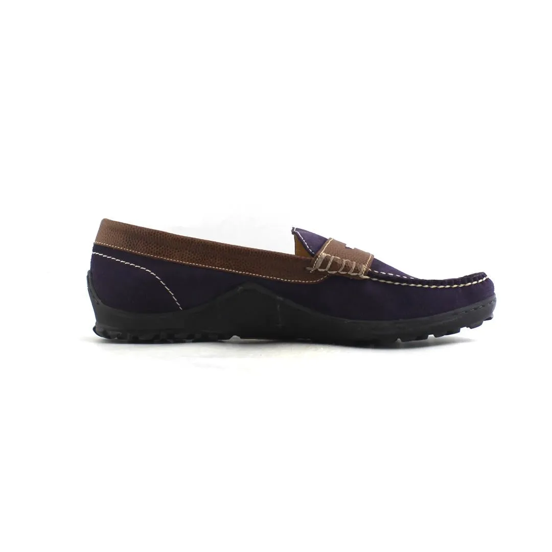 MARTIN DINGMAN BILL ALLIGATOR-GRAIN LEATHER PENNY LOAFER
