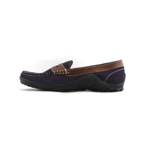 MARTIN DINGMAN BILL ALLIGATOR-GRAIN LEATHER PENNY LOAFER