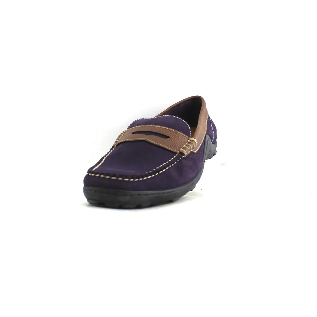 MARTIN DINGMAN BILL ALLIGATOR-GRAIN LEATHER PENNY LOAFER