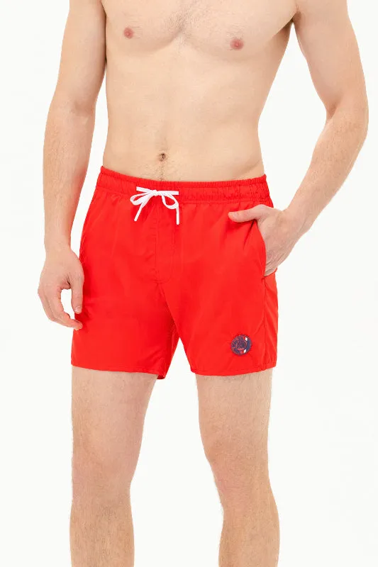 Mens Swimwear Red