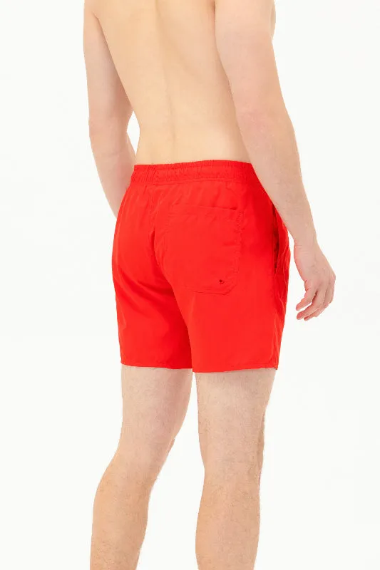 Mens Swimwear Red