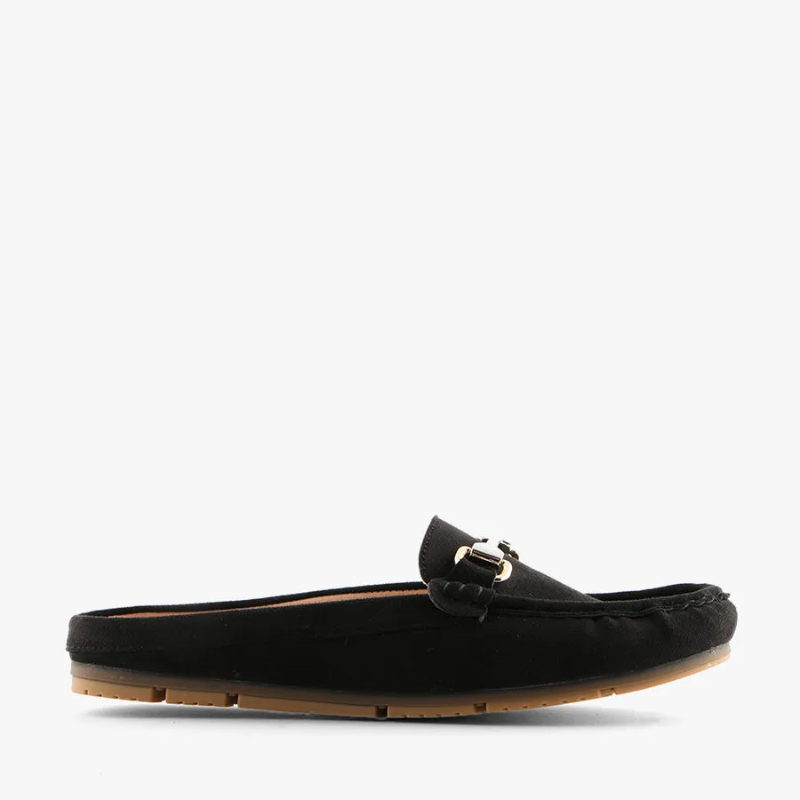 NAT BLACK SUEDE