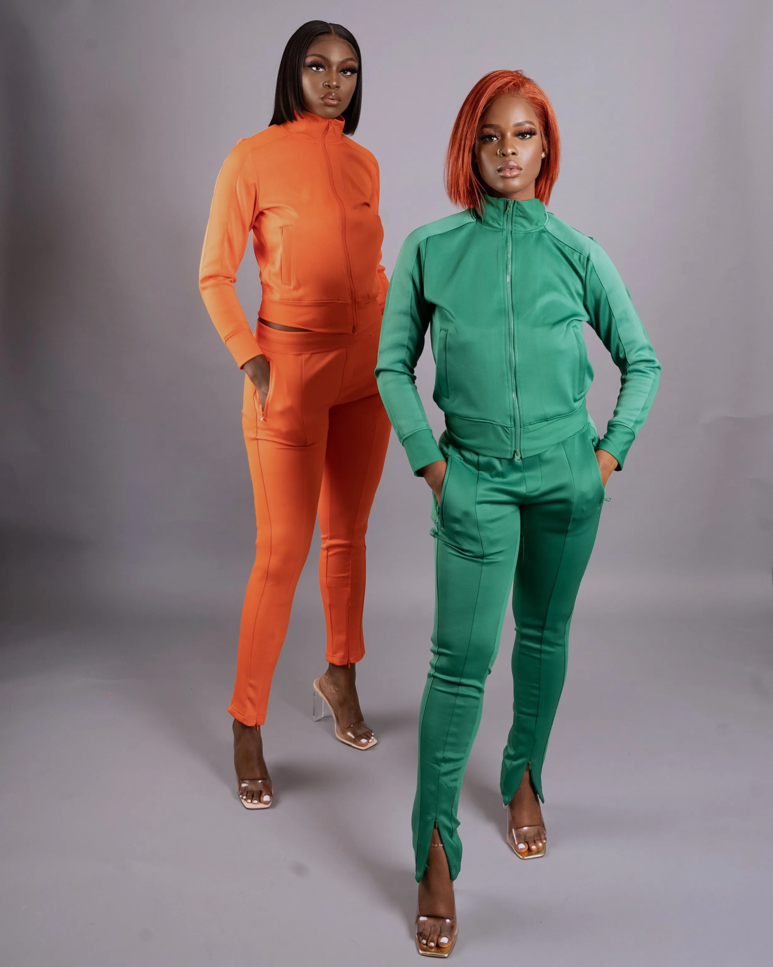 On The Go Pant Set || Hunter Green