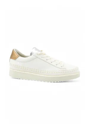 PAN CHIC Sneakers Donna Bianco Oro Argento P01W019-01533053-PE25