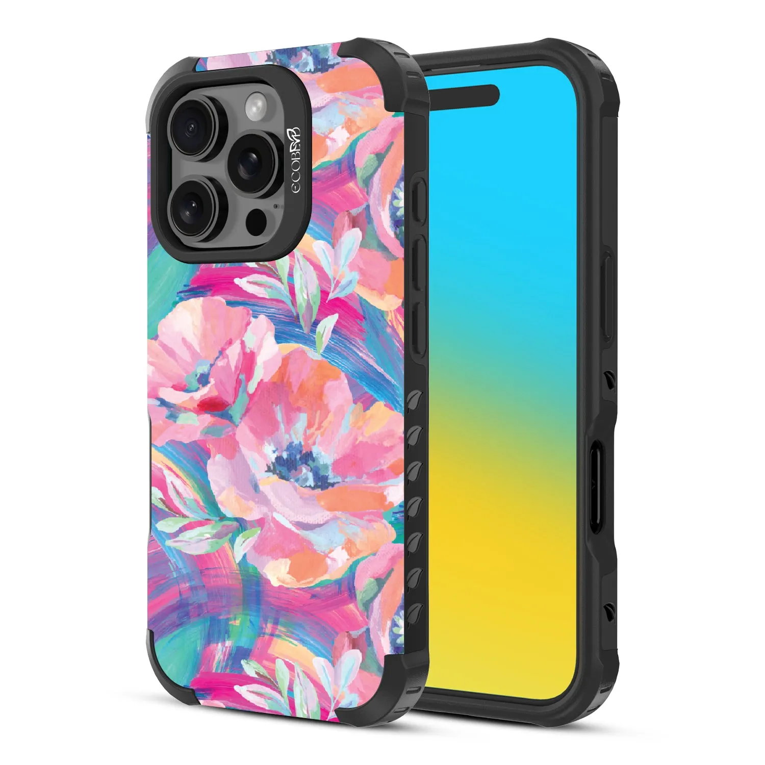 Pastel Poppy - Reforge Collection Case for Apple iPhone 16 Pro
