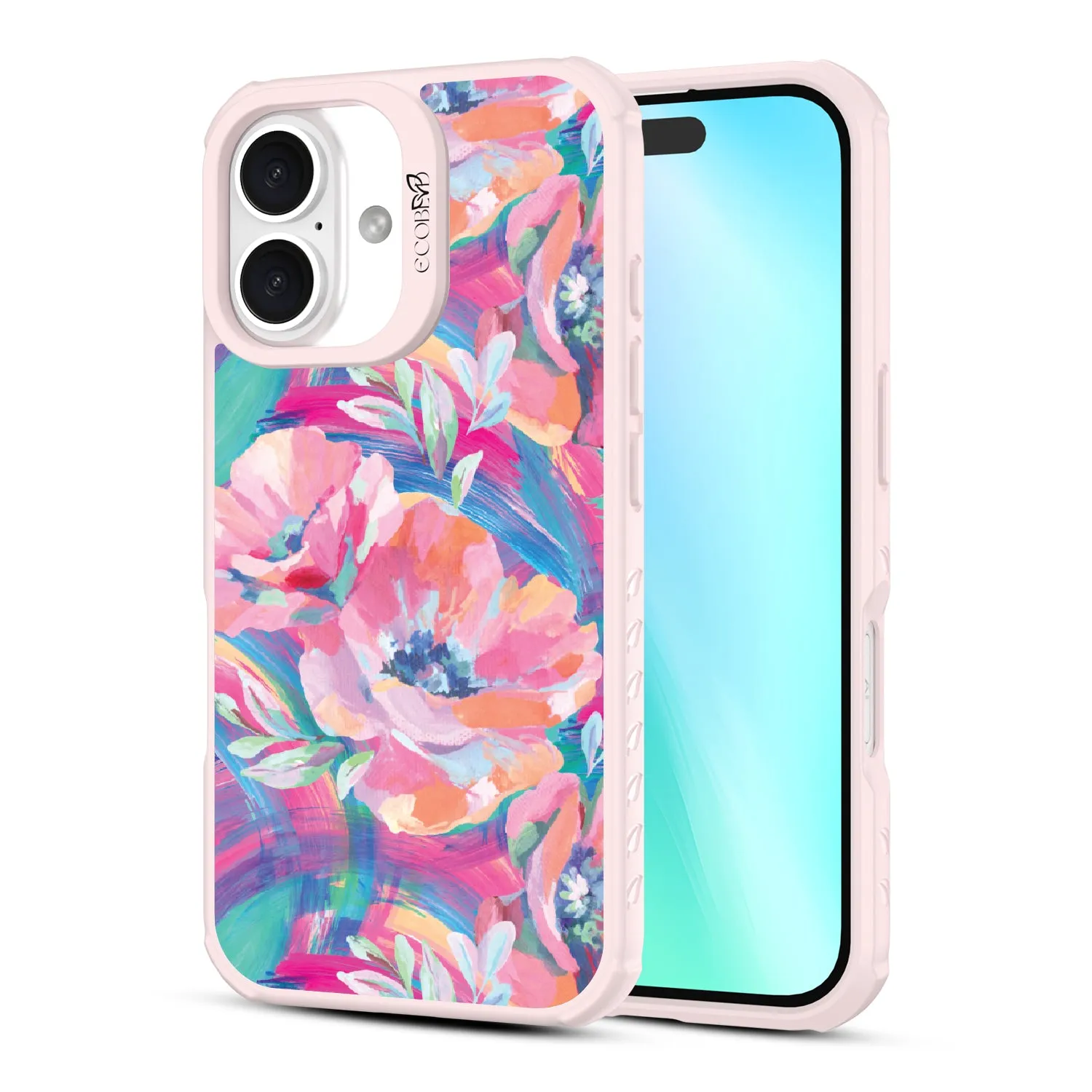 Pastel Poppy - Revive Collection Case for Apple iPhone 16
