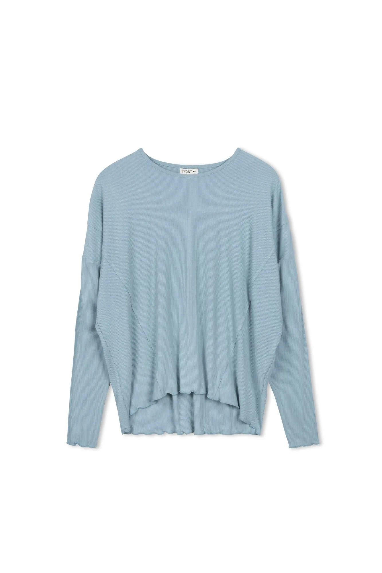 Point Long Sleeve Dolman Top