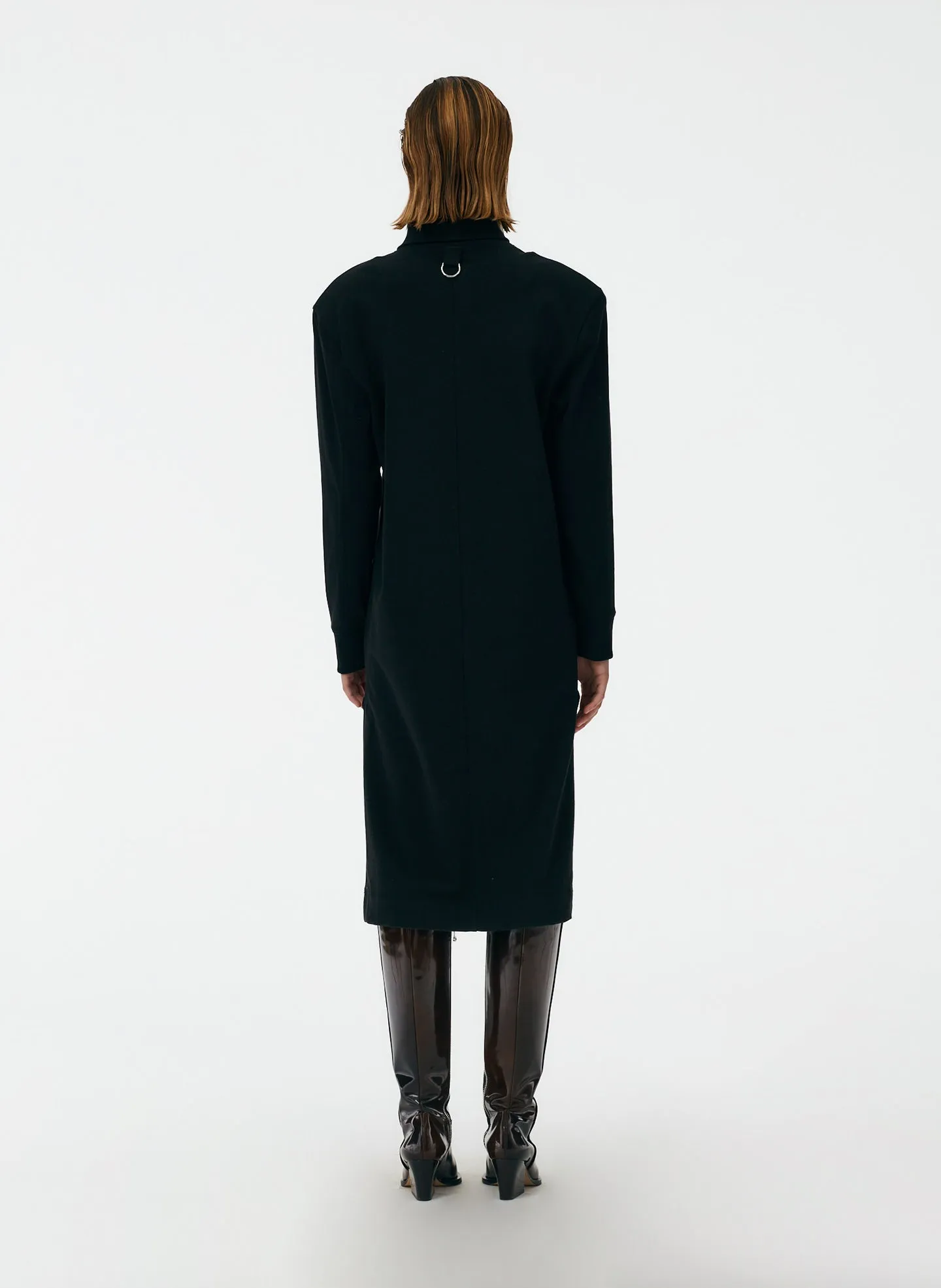 Punto Milano Turtleneck T-Shirt Dress