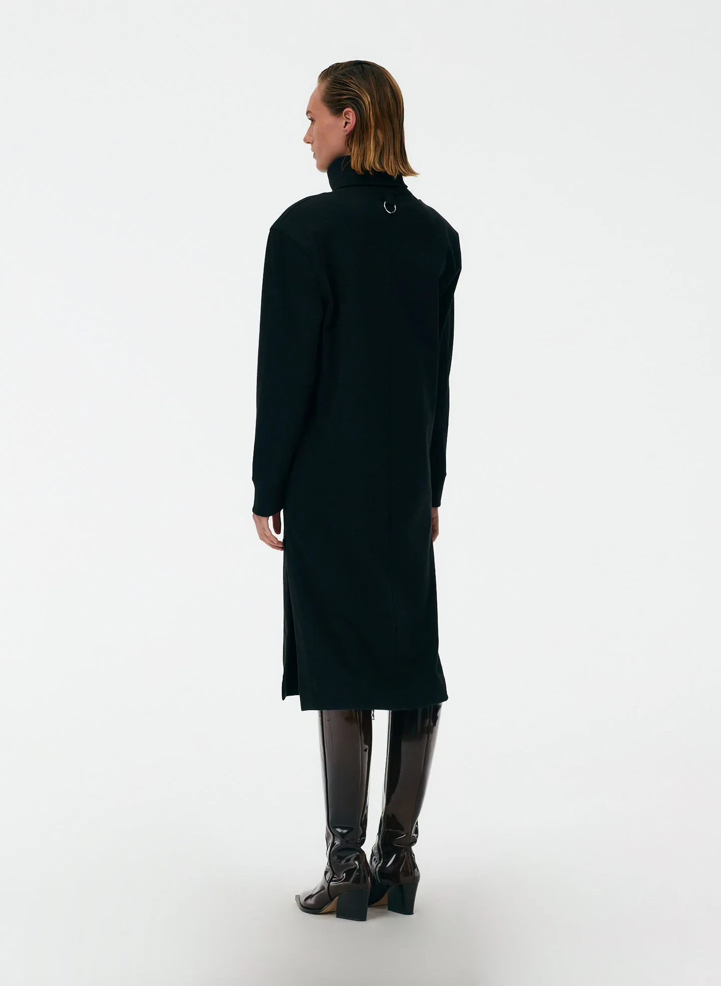 Punto Milano Turtleneck T-Shirt Dress