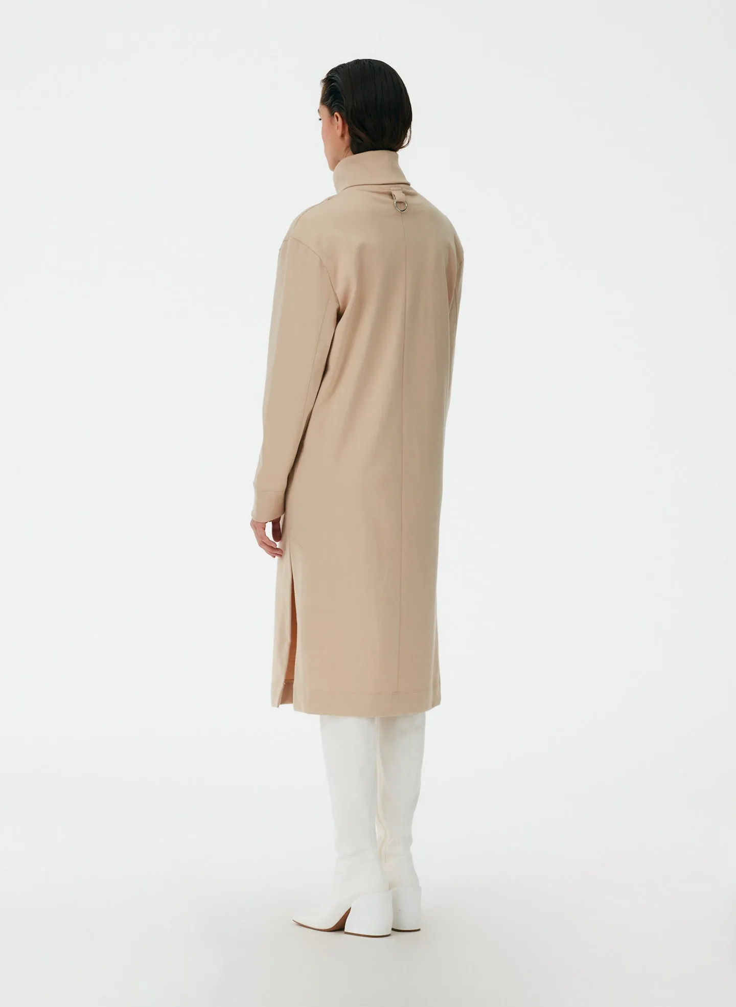 Punto Milano Turtleneck T-Shirt Dress