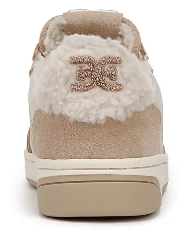 Sam Edelman Harper Cozy Sneakers - Oat/Light Oak/Natural Mist Shearling - FINAL SALE