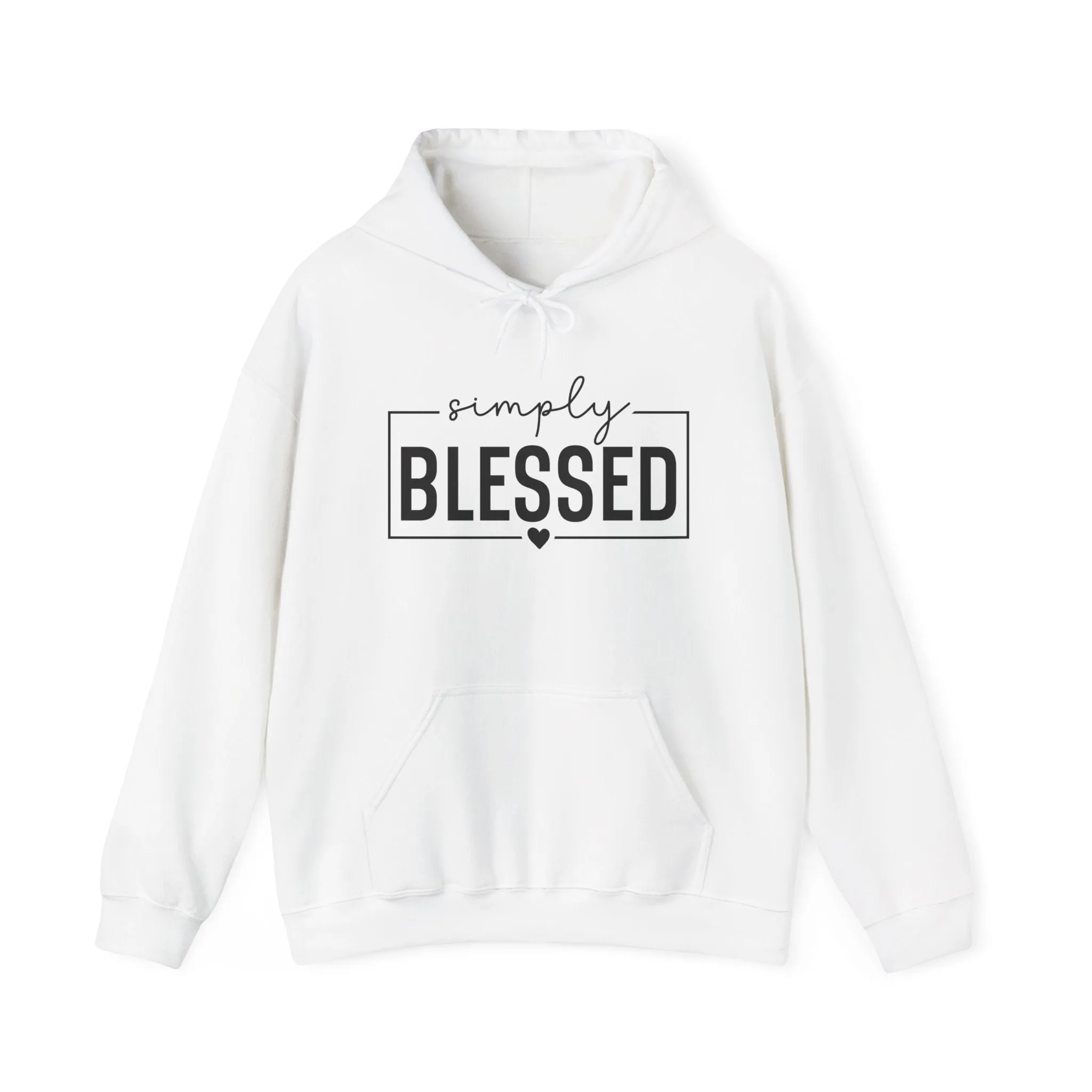 Simply Blessed Hoodie - Unisex Heavy Blend Sweatshirt for Everyday Comfort