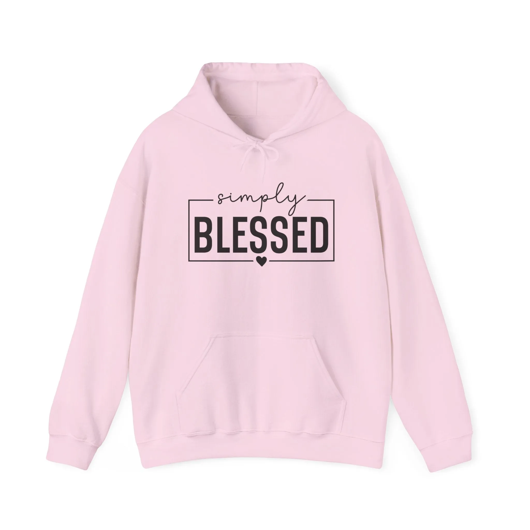 Simply Blessed Hoodie - Unisex Heavy Blend Sweatshirt for Everyday Comfort