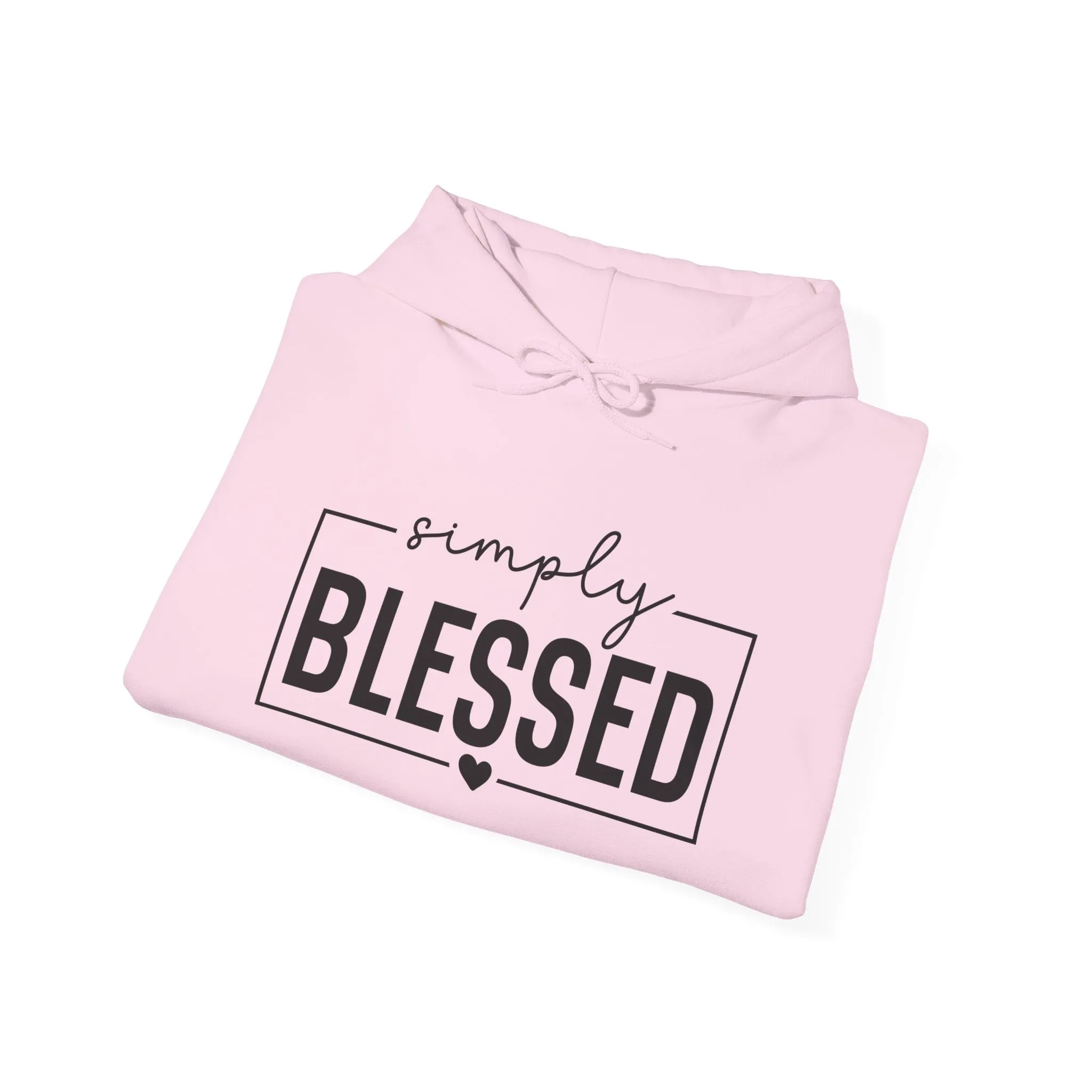 Simply Blessed Hoodie - Unisex Heavy Blend Sweatshirt for Everyday Comfort
