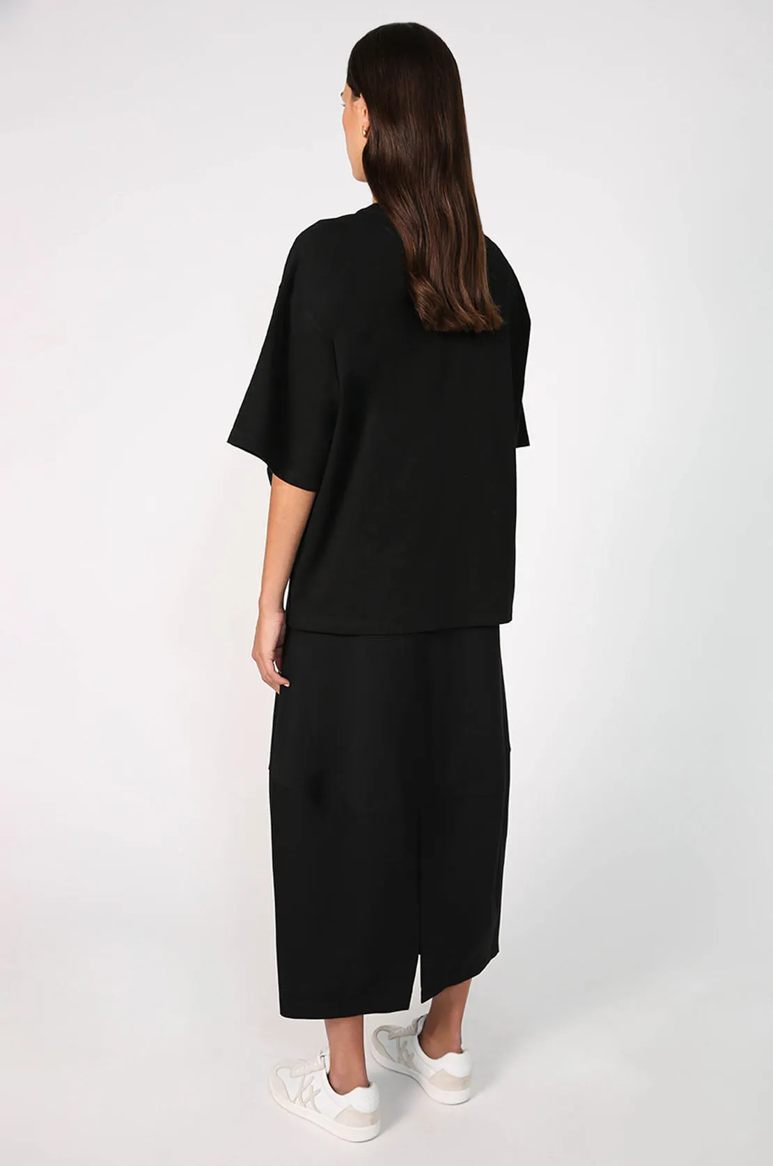 spin skirt / black