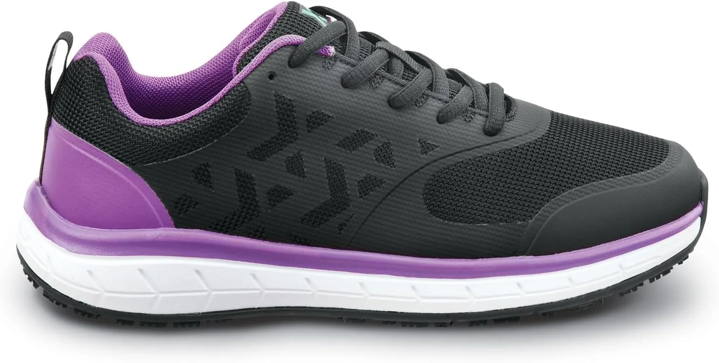 SR Max Wake, Women's, Athletic Style, MaxTrax Slip Resistant, Soft Toe Work Shoe