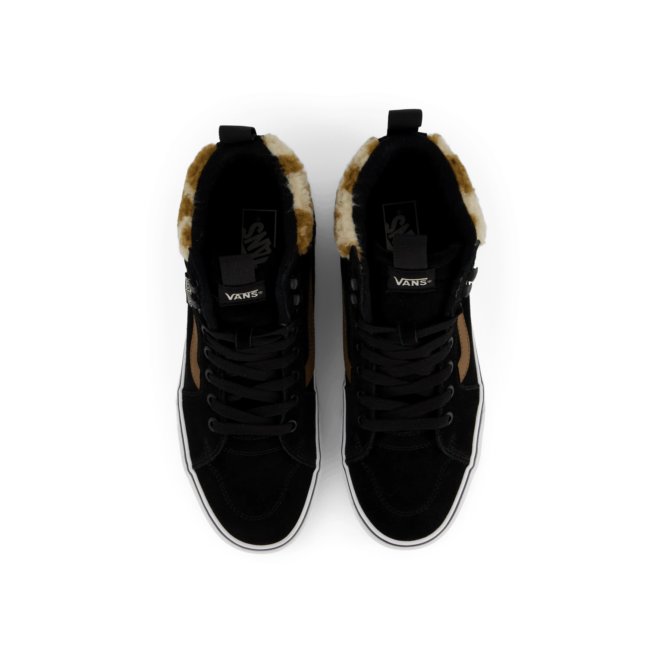 Wm Filmore Hi Vansguard Cozy Animal Black