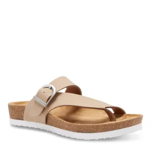 Women's Shauna Adjustable Thong Sandal Light Grey